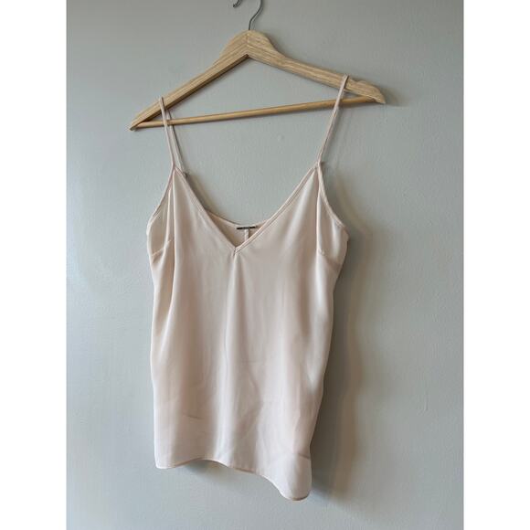 Alexis Camisole Adjustable Spaghetti Straps V-Neck Top Cream Women's Sz XS NWOT - Picture 3 of 8